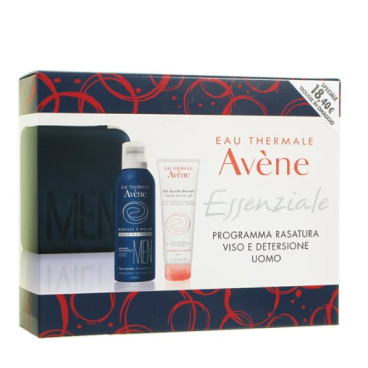 Estuche de afeitado limpiador Essential Avene con ajuar de cortesía