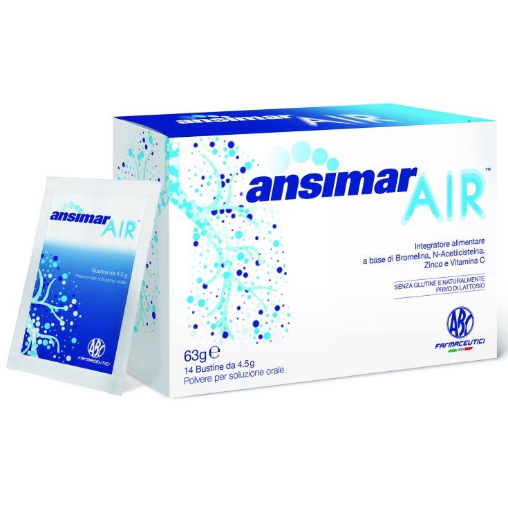 Abc Farmaceutici Ansimar Air Complemento alimenticio 14 bolsas de 4,5g