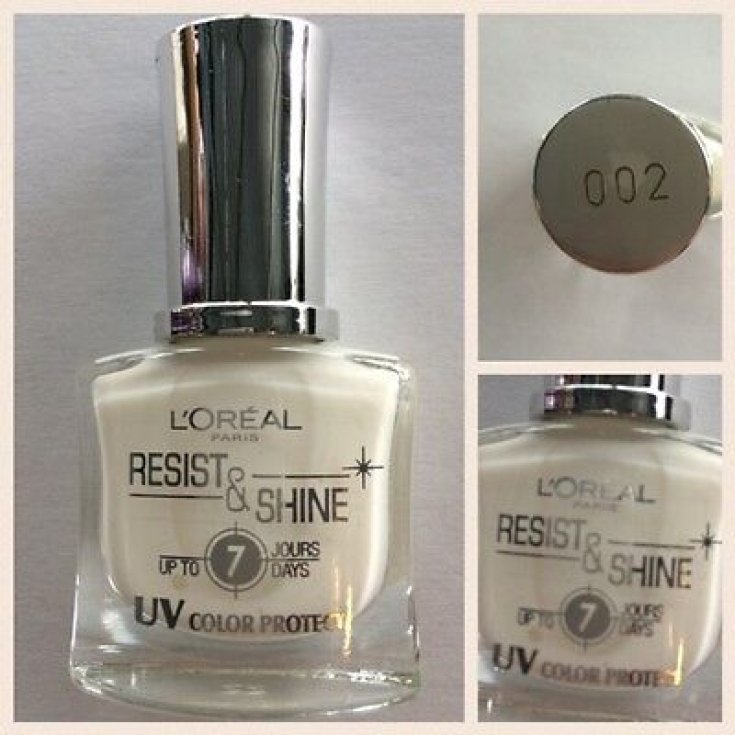 @L OREAL ESMALTE RESIST & BRILLO 002