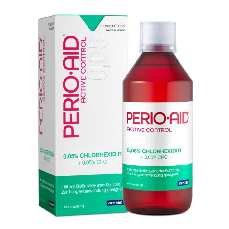 Dentaid Perio Aid Active Control Colutorio Sin Gluten 500ml