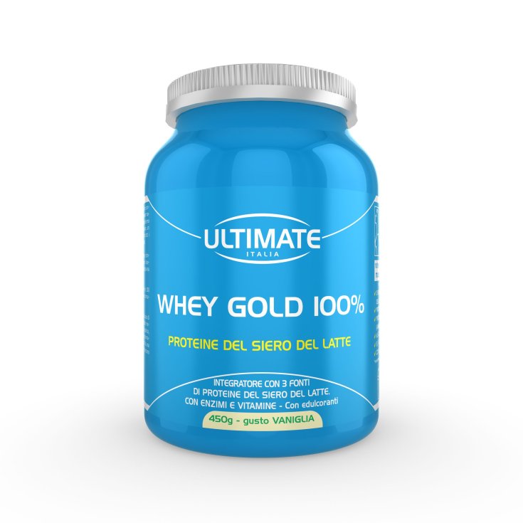 Ultimate Whey Gold 100% Vainilla Complemento Alimenticio Sabor Vainilla 750g