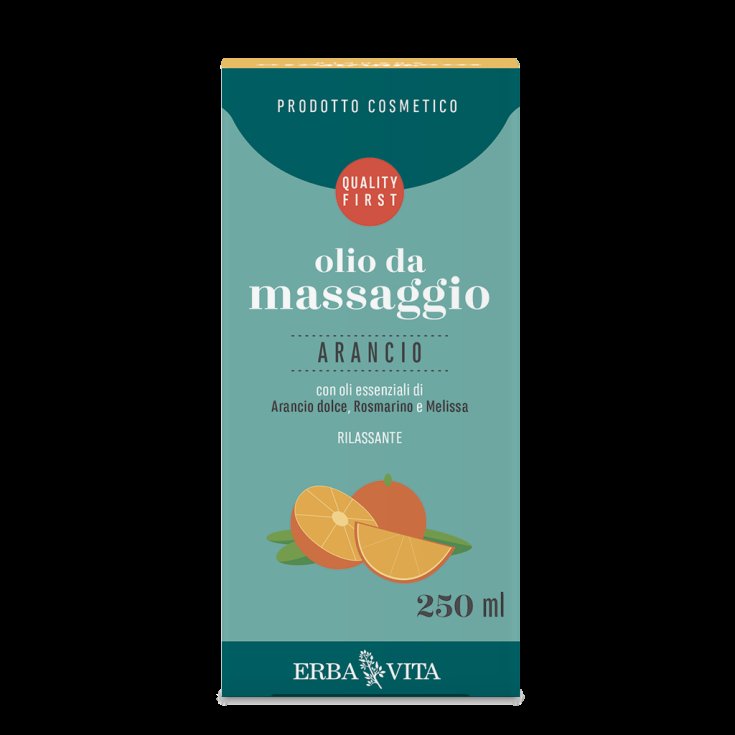 ErbaVita Aceite de Masaje Naranja 250ml