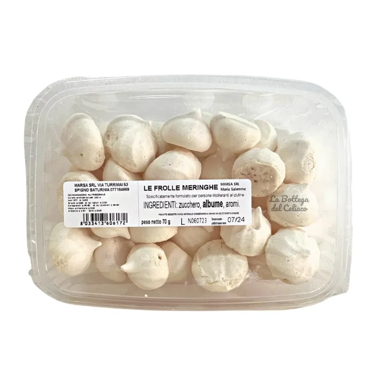 Maria Salemme The Frolle Merengues Sin Gluten 70g