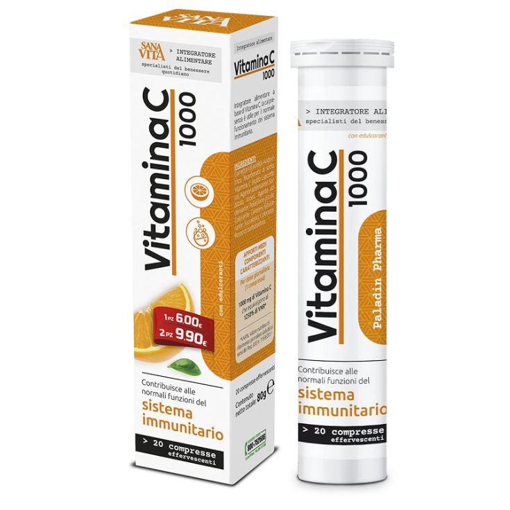 Sanavita Vitamina C 20 Comprimidos Efervescentes