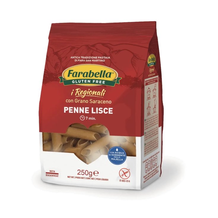 Pasta Con Trigo Sarraceno Penne Lisce Farabella 250g