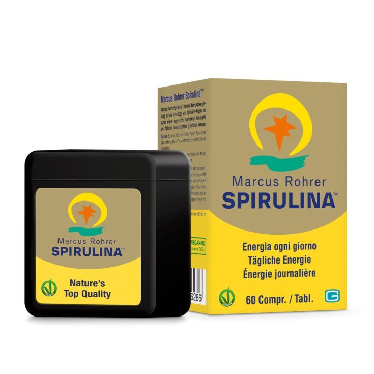 Marcus Rohrer Espirulina Complemento Alimenticio 60 Comprimidos