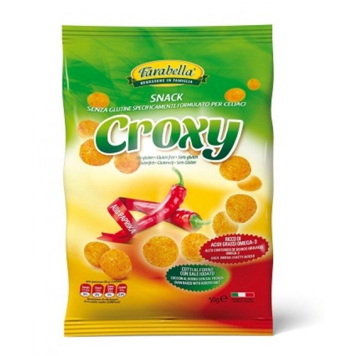 Farabella Croxy Snack Salti Gusto Pimentón Sin Gluten 50g