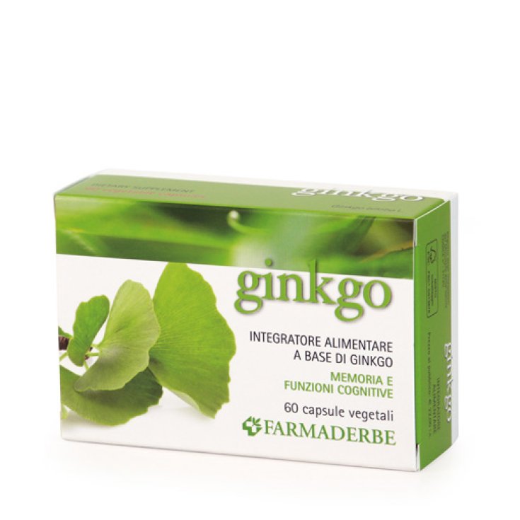 Farmaderbe Ginkgo Biloba Complementos Alimenticios 60 Cápsulas