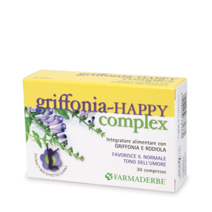 Farmaderbe Griffonia Happy Complex Complemento Alimenticio 30 Comprimidos