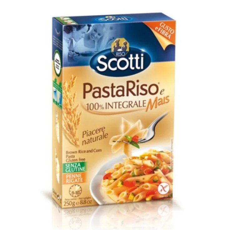 Riso Scotti Pastariso Penne 100% Integrali Senza Glutine 250g