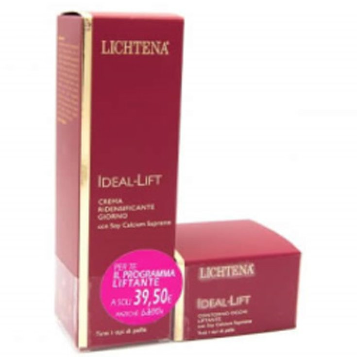 Lichtena Ideal Lift Crema De Día Redensificante 50ml + Contorno De Ojos 15ml