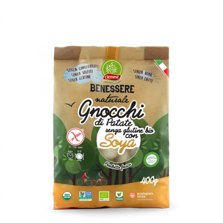 Ciemme Natural Wellness Ñoquis De Soja Y Patata Sin Gluten 400g