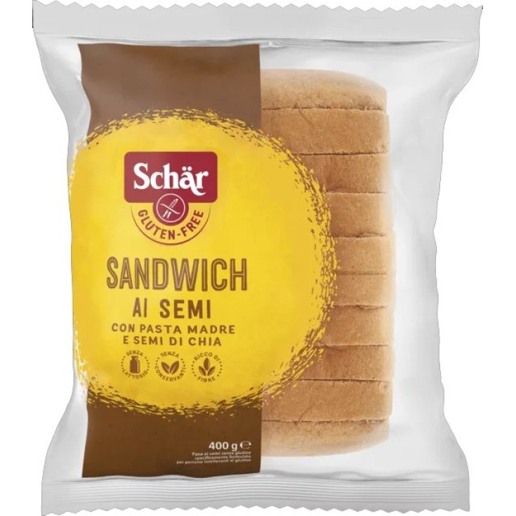 Sándwich Schar Con Semillas Sin Gluten 400g