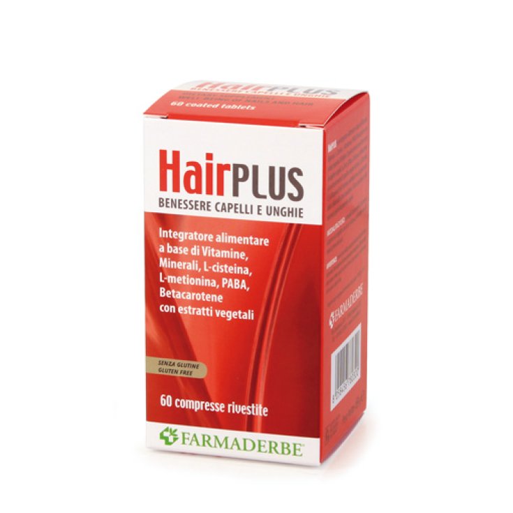 Farmaderbe Hair Plus Complemento Alimenticio 60 Comprimidos De 77g