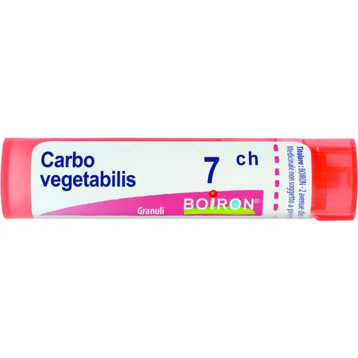 Carbo Vegetabilis 7ch Boiron Granulado