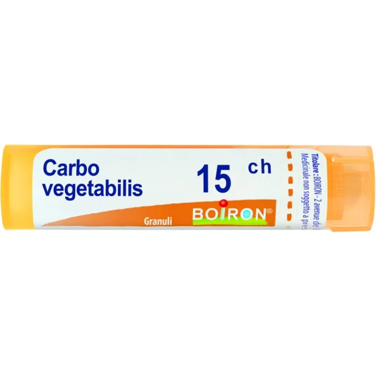 Carbo Vegetabilis 15ch Boiron Granulado