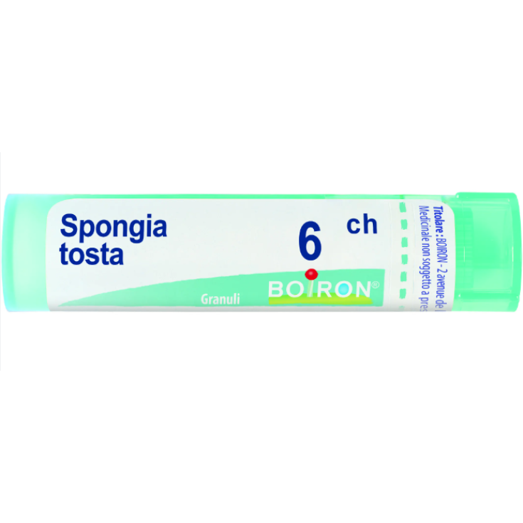 Boiron Spongia Tosta 6ch Remedio Homeopático En Gránulos