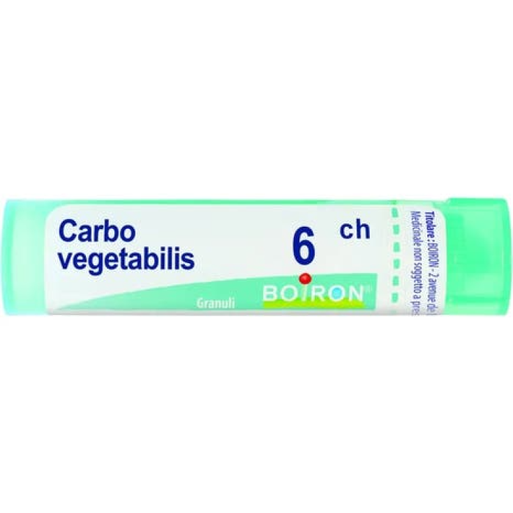 Boiron Carbo Vegetabilis 6ch Gránulos Homeopáticos