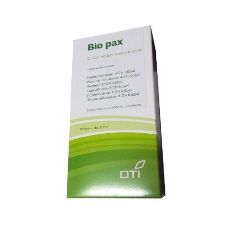 Bio Pax OTI 20 Ampollas Fisiológicas