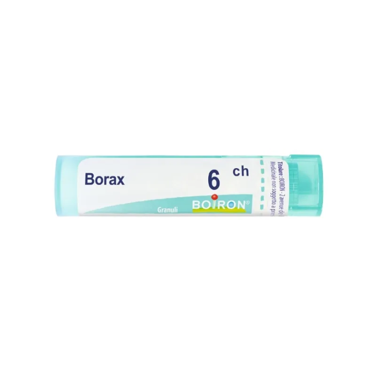 Boiron Borax 6ch Remedio Homeopático En Gránulos