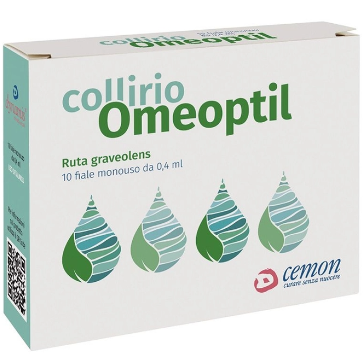 Cemon Omeoptil Colirio Ruta Remedio Homeopático 10 Ampollas