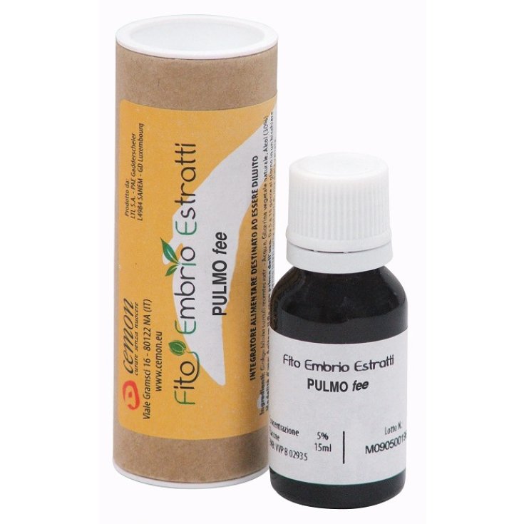 Cemon Pulmo Fee Phyto Embrio Extractos En Gotas 15ml