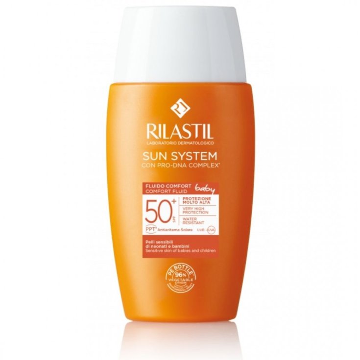 Sun System Confort Bebé Fluido SPF50 + Rilastil® 50ml