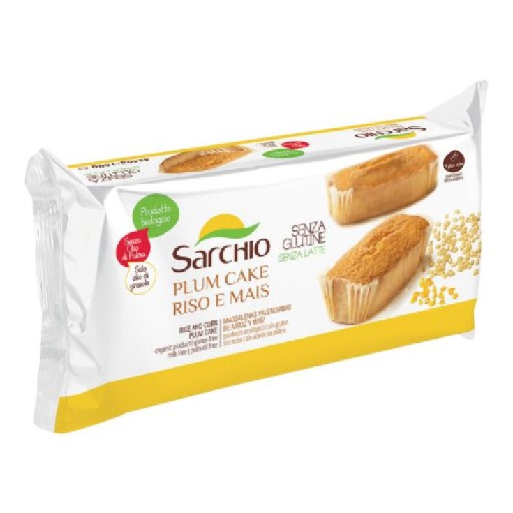 Sarchio Plum Cake Arroz Maíz 160g