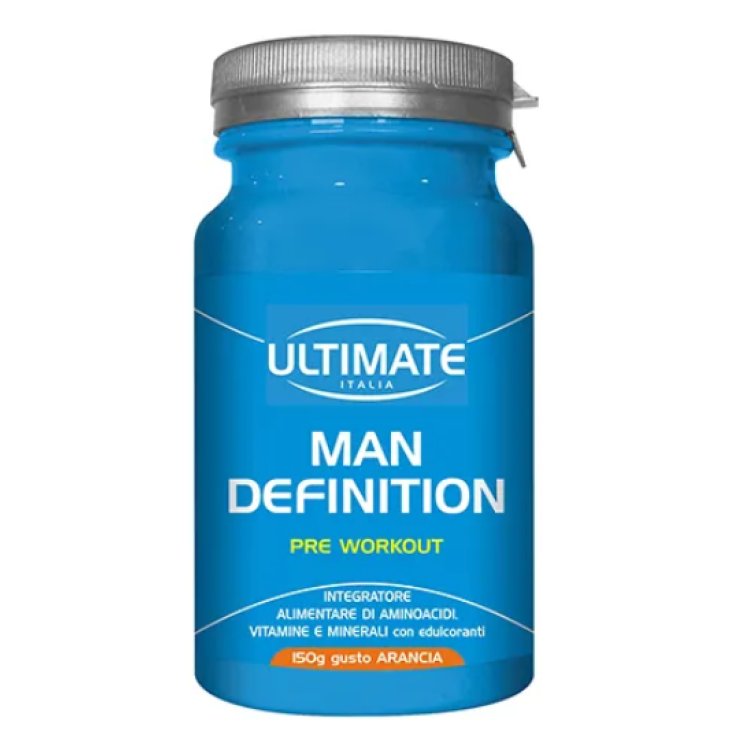 Ultimate Man Definition Complemento alimenticio preentrenamiento Naranja 150g