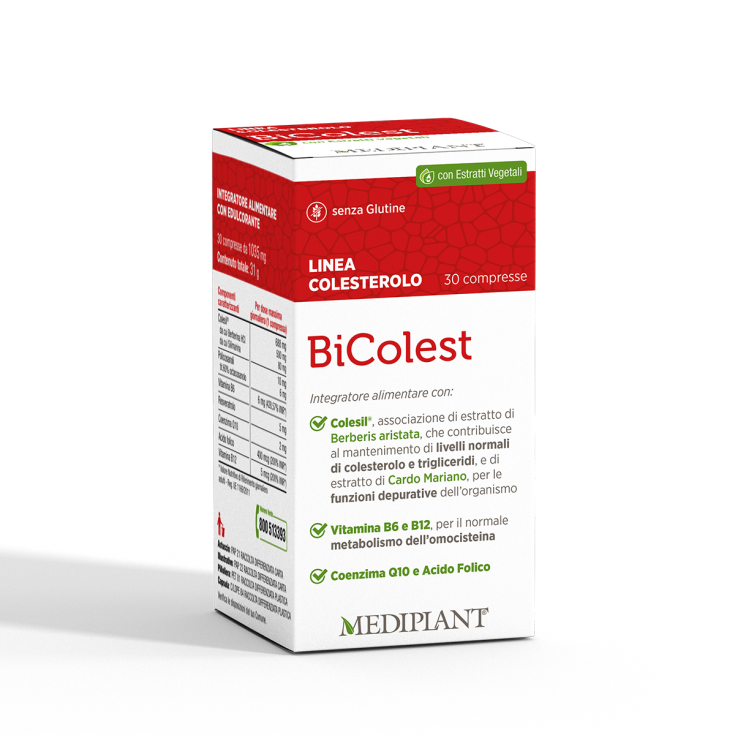 Mediplant Bicolest Complemento Alimenticio 30 Cápsulas