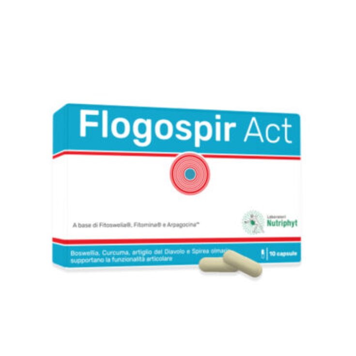Nutriphyt Flogospir Act 10 Cápsulas Laboratorios