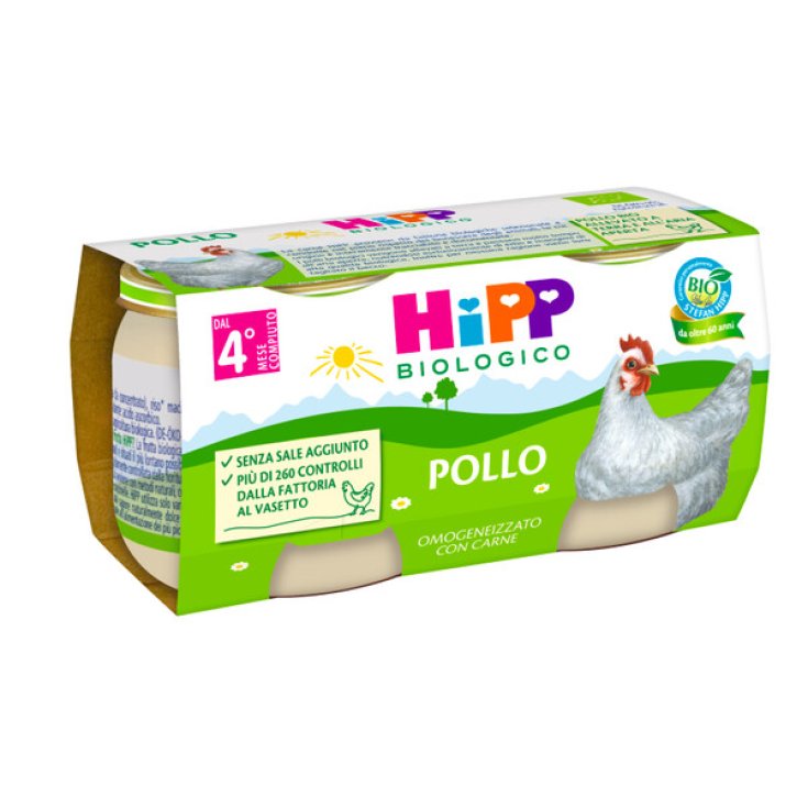 Pollo Orgánico HiPP 2x80g