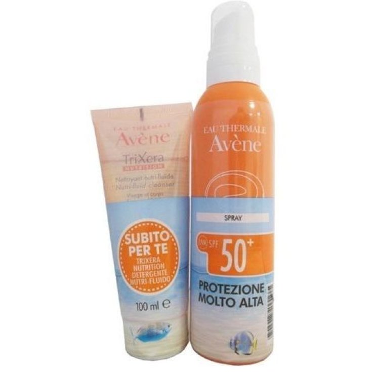 Solar SPF50 + Avène Spray 200ml Con Limpiador Tribute TriXera