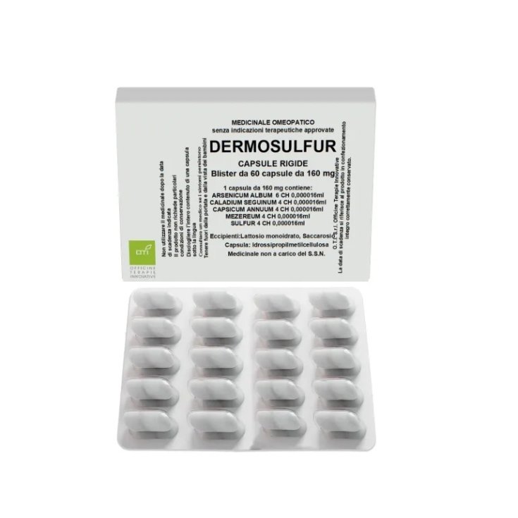Dermoazufre OTI 60 Cápsulas