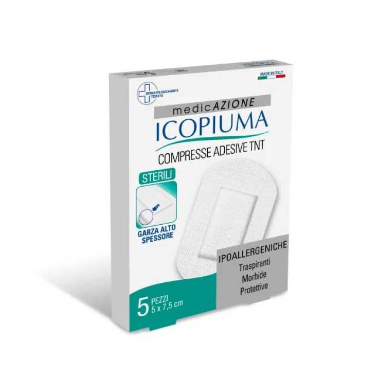 Desa Pharma Icopiuma Tnt Tableta Adhesiva 7.5x5cm 5 Piezas