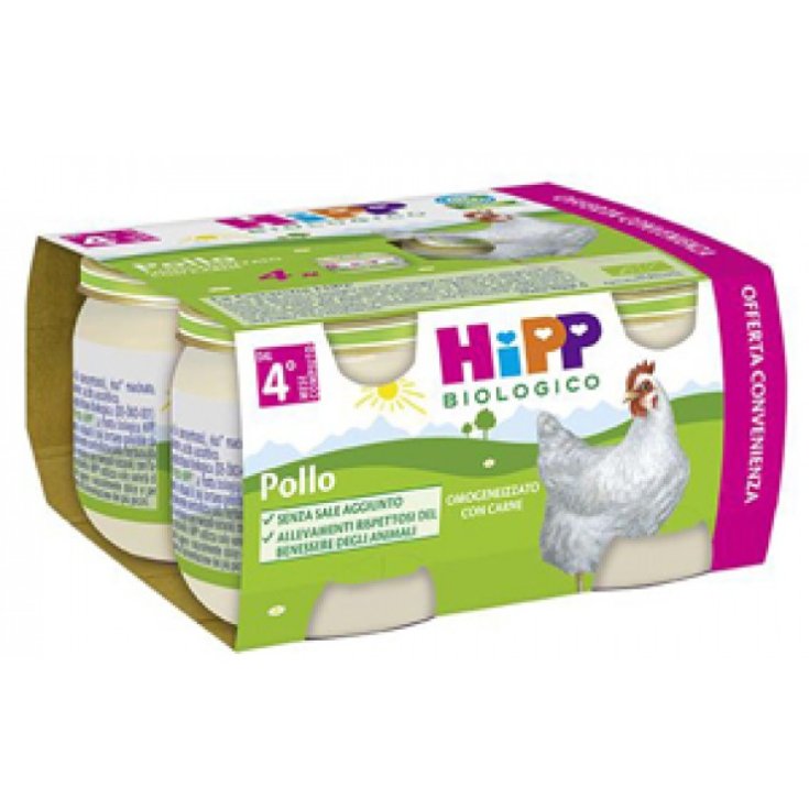 Pollo Orgánico HiPP 4x80g