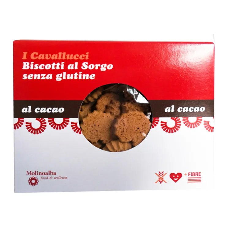 Molino Alba I Cavallucci Galletas Con Cacao Sin Gluten 125g