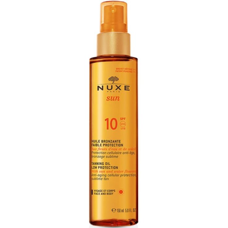 Nuxe Sun Aceite Solar Rostro Y Cuerpo Spf10 150ml