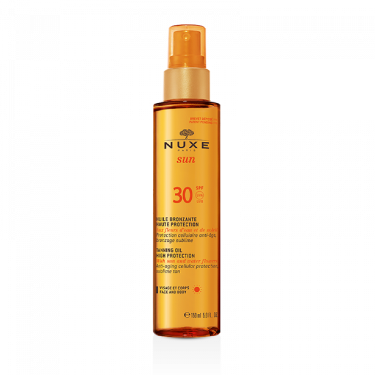 Nuxe Sun Aceite Solar Rostro Y Cuerpo Spf30 150ml