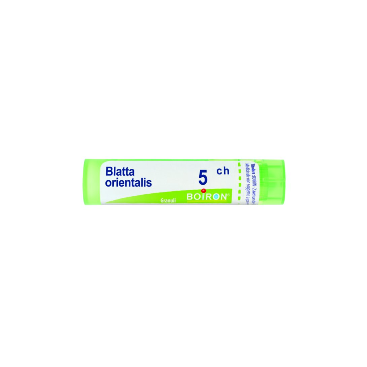 Boiron Blatta Orientalis 5CH Gránulos Medicina Homeopática 4g