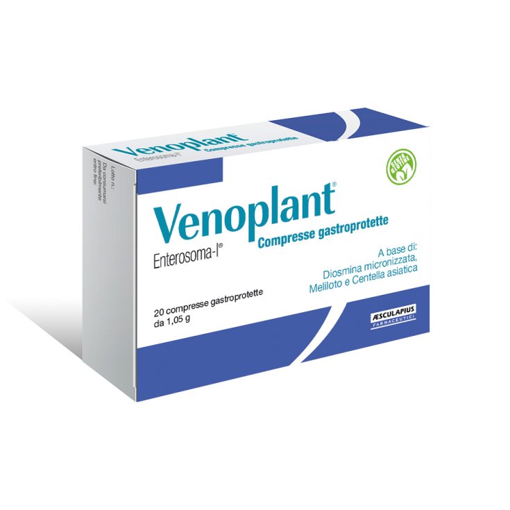 Aesculapius Farmaceutici Venoplant Complemento Alimenticio 20 Comprimidos Gastroprotegidos