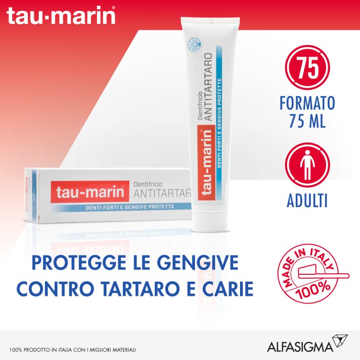 Pasta Dentifrica Antitartaro Tau Marin 75ml