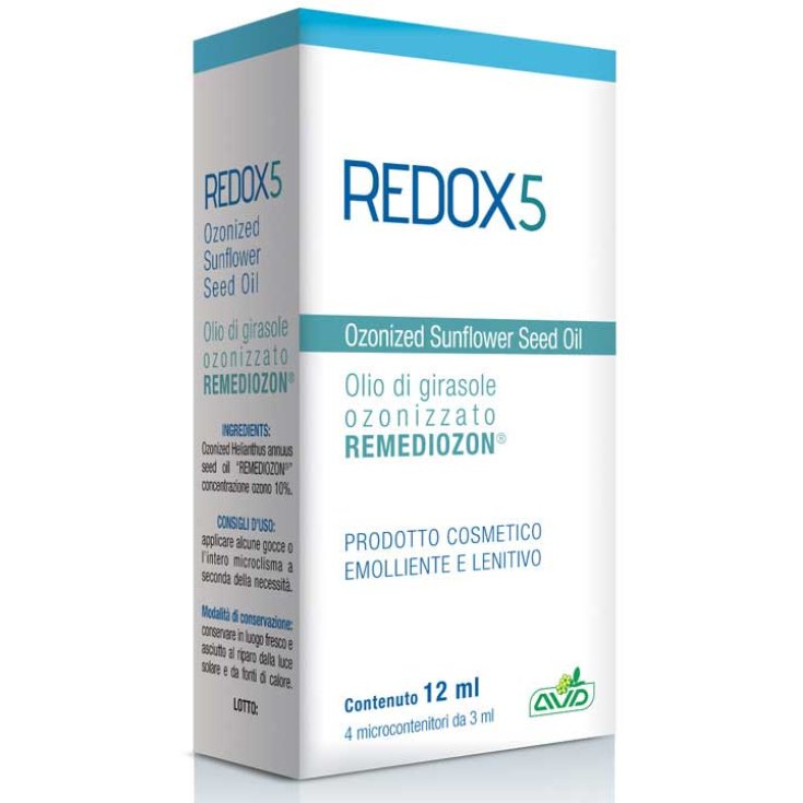 Redox 5 Producto Cosmético Calmante Emoliente 4 Microcontenitori x3,5ml