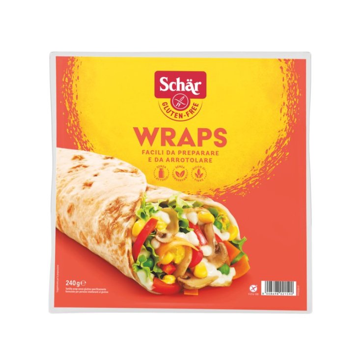 Schar Wraps Sin Gluten Piadina Arrollada 240g