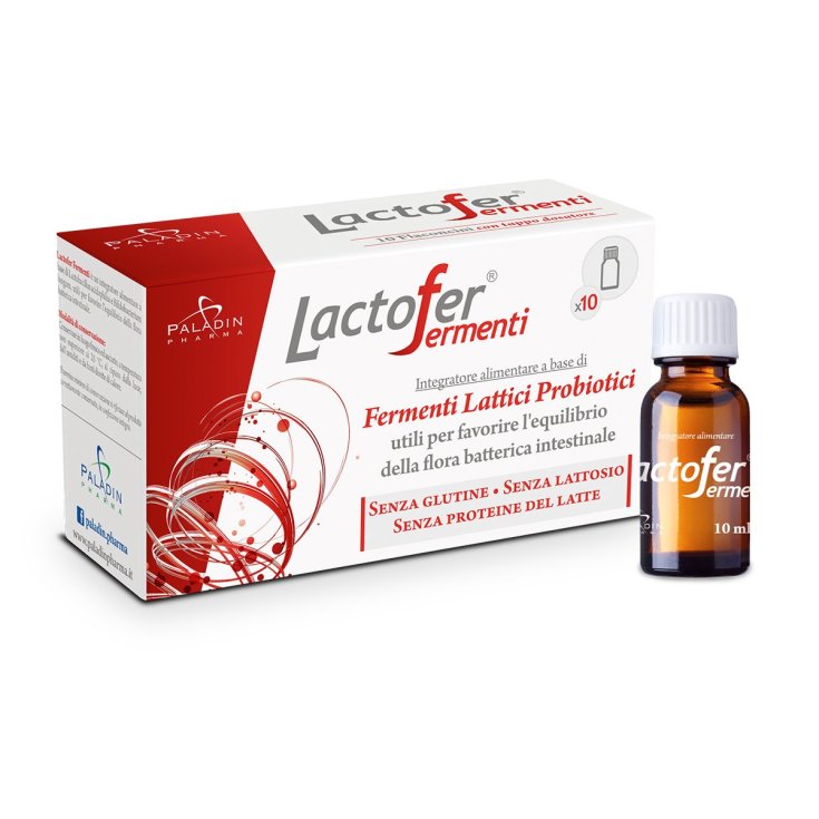 Paladin Pharma Lactofer Fermentos Lácticos 10 Viales De 10ml