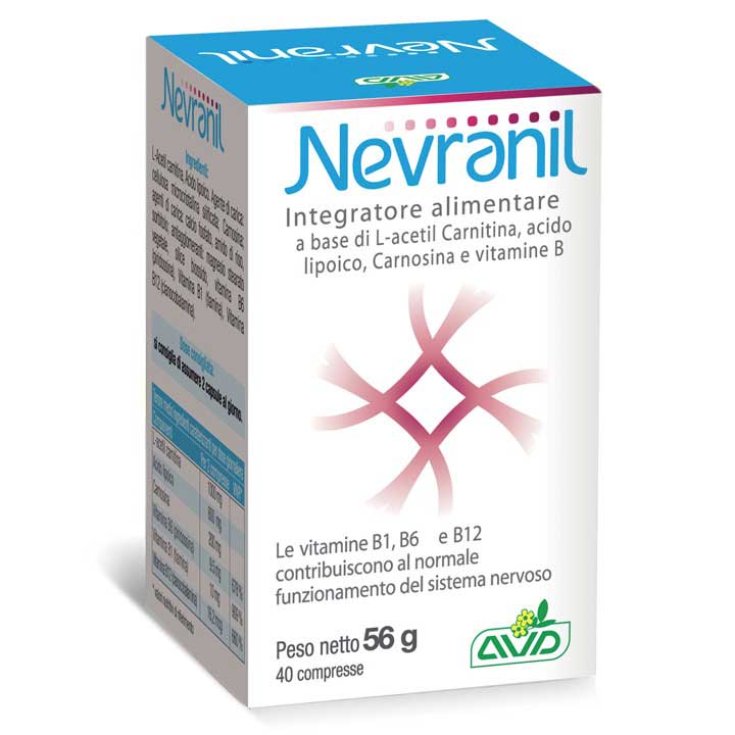 AVD Nevranil Complemento Alimenticio 40 Comprimidos