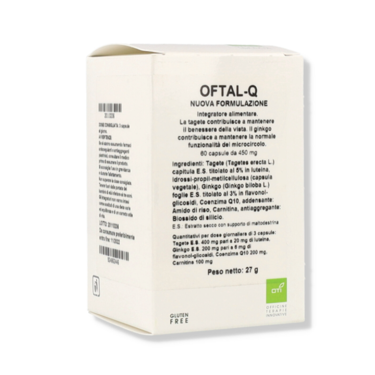 Oftal Q Nueva Formulación OTI 60 Cápsulas