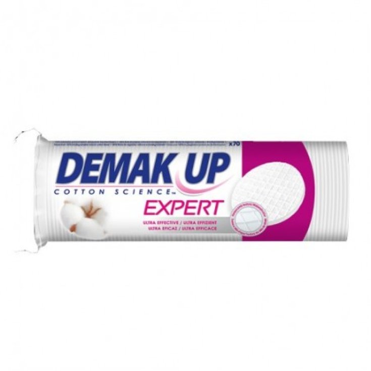 Demak Up Expert Almohadillas Desmaquillantes 70 Piezas