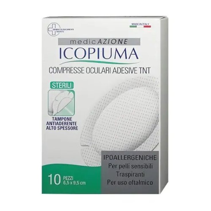 Desa Pharma Icopiuma Adhesivo Ojo Tabletas 10 Piezas