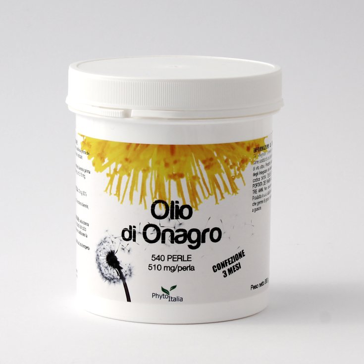 Phytoitalia Aceite de Onagro Complemento Alimenticio 60 Cápsulas